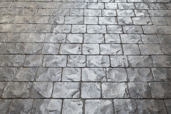 Concrete Driveway Stamping in Bozeman