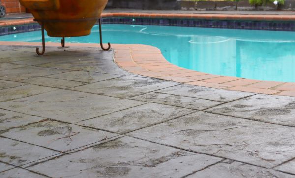 Stamped Patio Construction in Bozeman